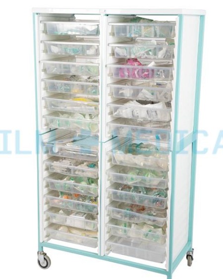 Caretray Trolley High Double Size